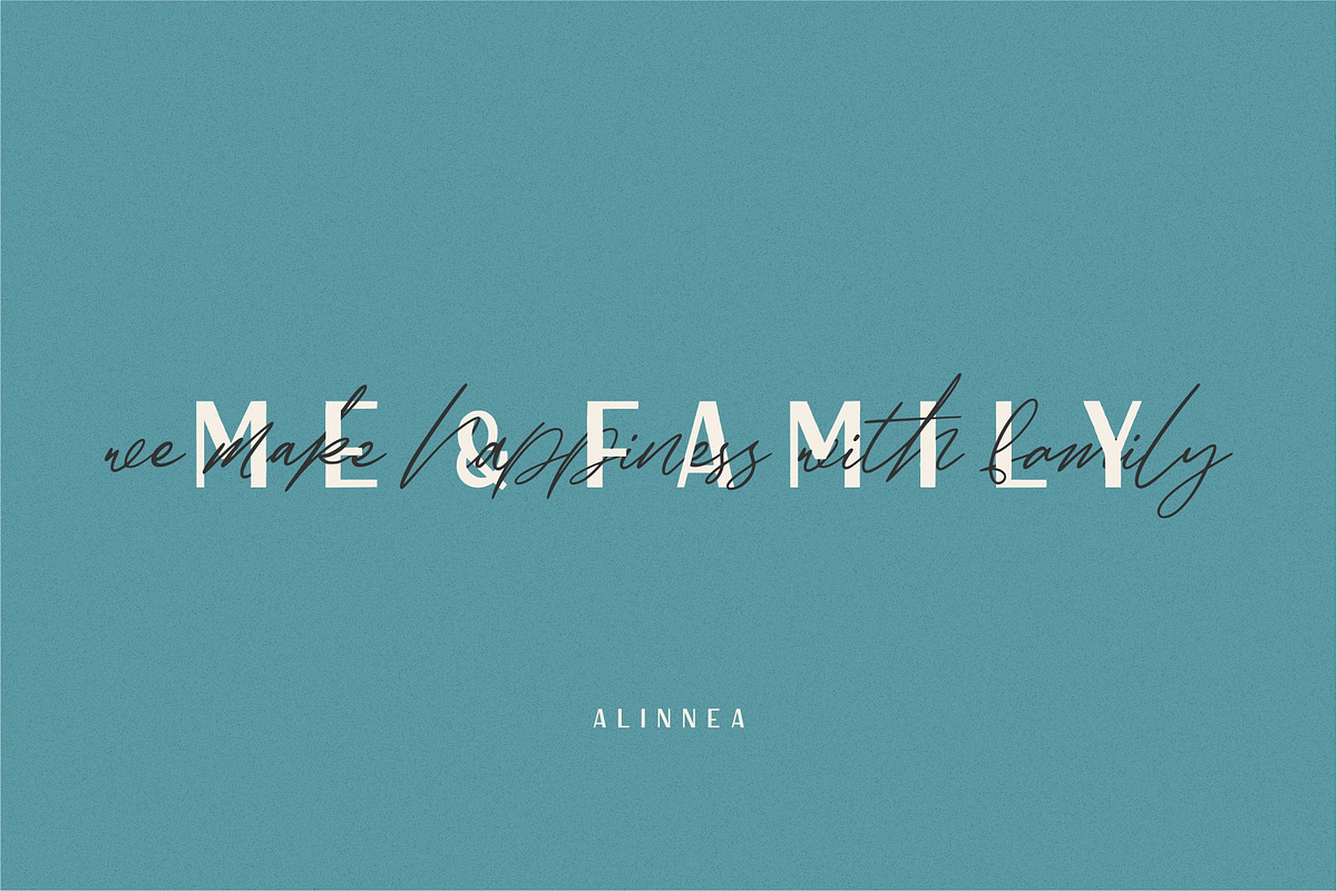 Alinnea - Handwritten Font, a Script Font by Garisman Std (Photo 5 of 6)