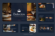 Restaurant Food Powerpoint, a Presentation Template by Pixslides (Thumbnail 2 of 7)