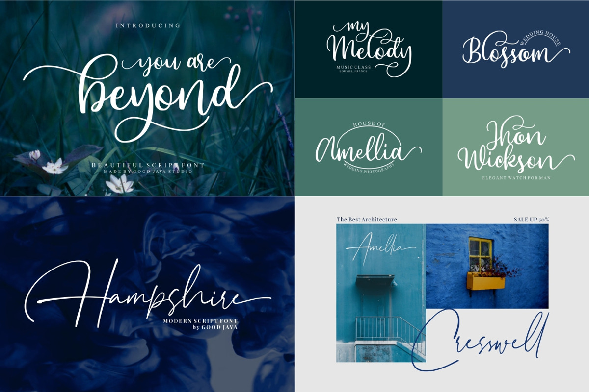 The Handwritten Bundle Fonts, a Script Font by Good Java Studio (Photo 13 of 19)
