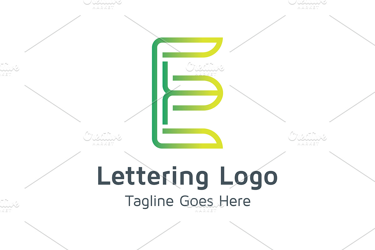20 Logo Lettering E Template Bundle, a Branding & Logo Template by Acongraphic (Photo 15 of 21)