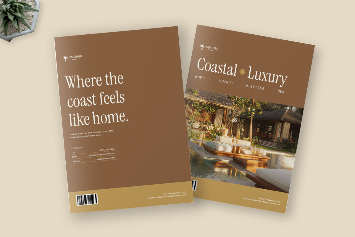 Luxury Resort Editorial Brochure, a Brochure Template by twinstd (Photo 6 of 6)