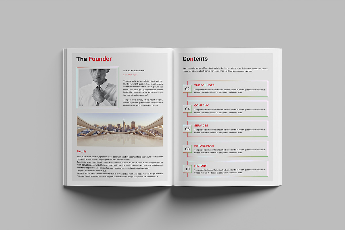 White Paper Template, a Brochure Template by Art Design Shop (Photo 2 of 10)