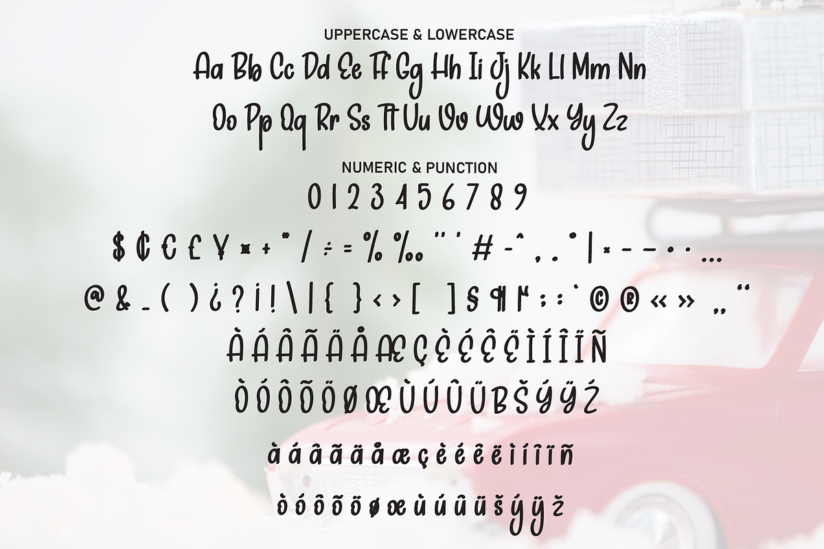 Christmas Adventure | Script Font, a Handwritten Font by Scratchones (Photo 7 of 8)