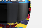 Helmet Mockup - 4 views, a Merchandise Mockup by Illusiongraphic (Thumbnail 14 of 18)