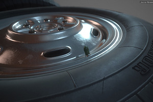 High Poly - Tires And Textures