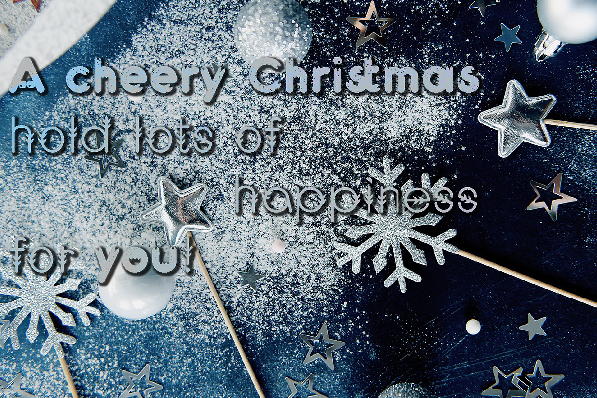 ChristmasTree Modern Sans Serif Font, a Sans Serif Font by Yiru Chen Studio (Photo 13 of 15)
