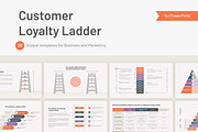 Customer Loyalty Ladder for PowerPoi, a Presentation Template by HiSlide.io (Thumbnail 1 of 4)
