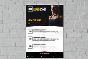 Minimalist Fitness Flyer