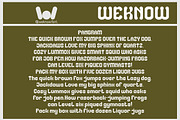 Creative Force font, a Font by weknow (Thumbnail 6 of 8)