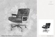 Tech Sketch Art Photoshop Action, an Action Add-On by SlideSalad (Thumbnail 21 of 49)