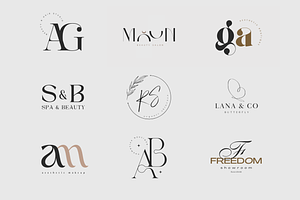 Canva Elegant Aesthetic Modern Logo