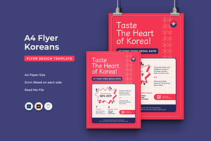 Koreans - Flyer Template, a Flyer Template by Fannan Studio