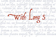 1522 Vicentino Pro, a Script Font by GLC Foundry (Thumbnail 3 of 3)