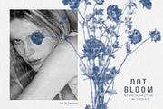 Floral Halftone & Ink PNG Overlays, an Object Graphic by alonahaidash (Thumbnail 5 of 11)