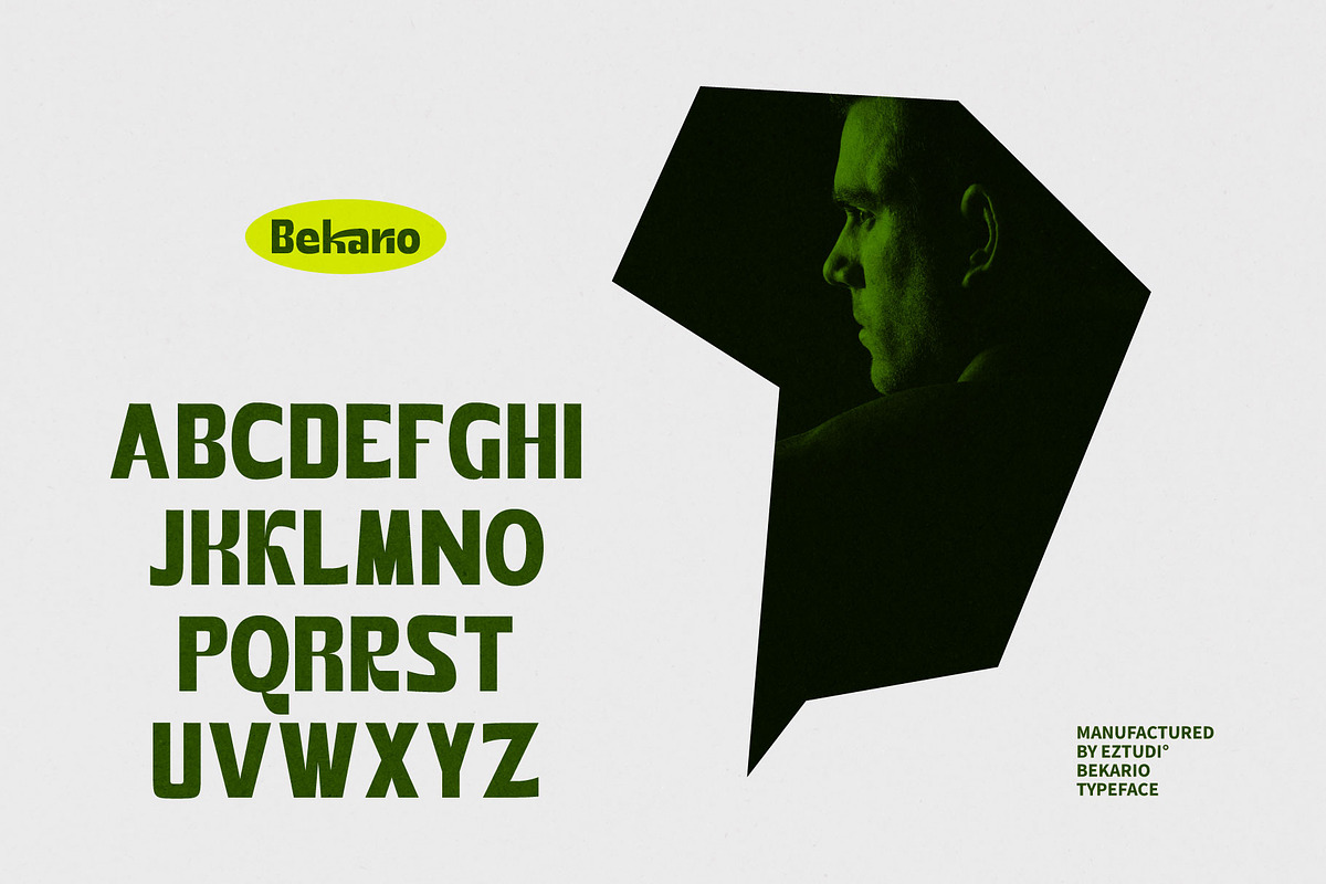 Ez-Bekario Sans Modern Display, a Sans Serif Font by Eztudio (Photo 7 of 15)
