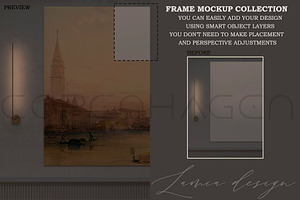 Copenhagen Frame Mockup Interior