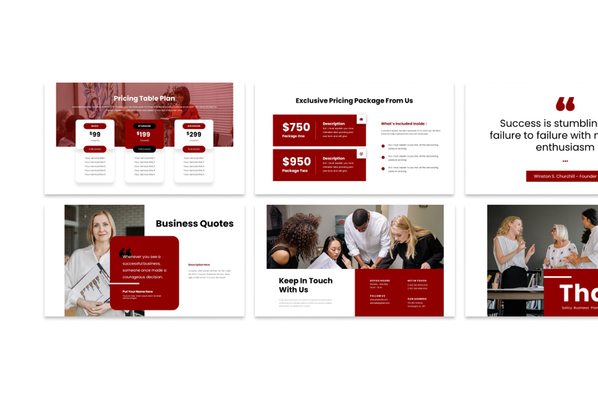 Solicy-Business Powerpoint & GS, a Presentation Template by Raseuki (Photo 5 of 5)