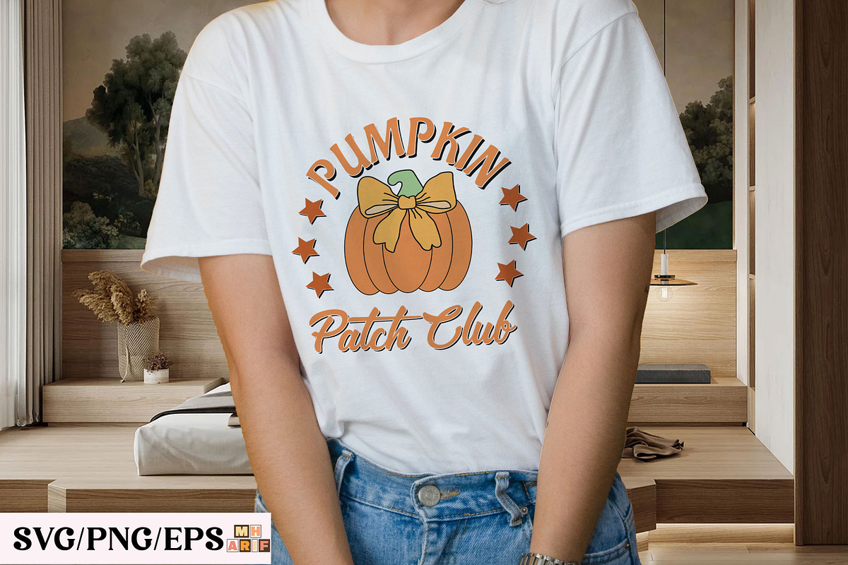 Halloween Fall, Pumpkin Coquette Bow, a Graphic by mh_arif (Photo 3 of 3)