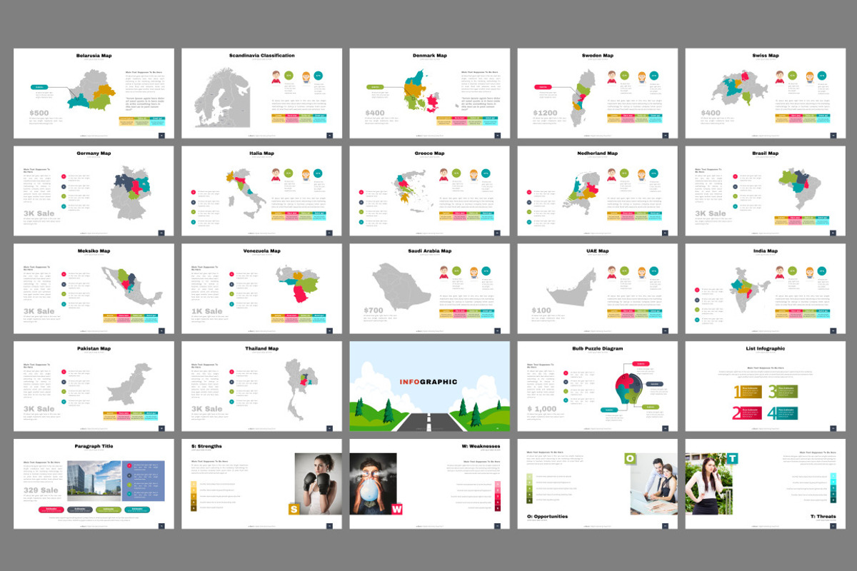 Proposal Presentation Template, a Presentation Template by GreenDesign (Photo 3 of 6)
