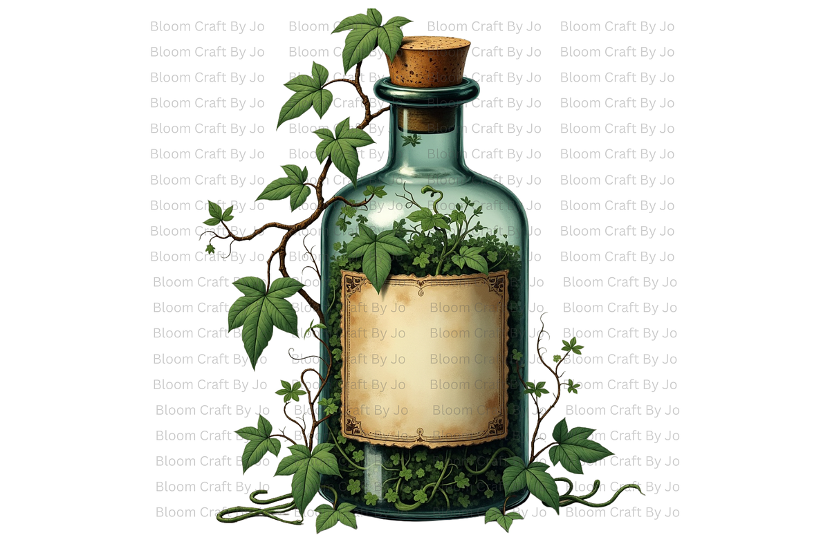 Apothecary Jars, a Decorative Illustration by Bloom Craft Creations (Photo 11 of 12)