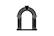 Vintage Arch Window Silhouette, a Graphic by hafijul (Thumbnail 9 of 10)