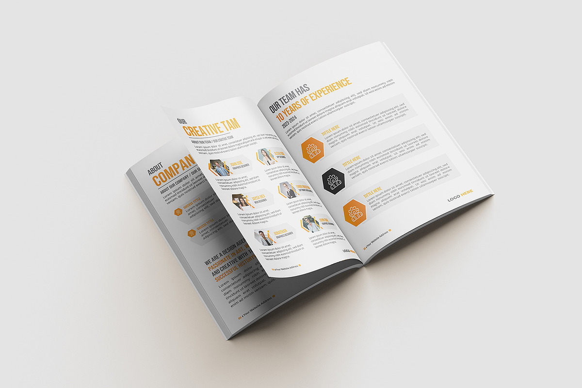 Multipurpose Business Brochure, a Brochure Template by gstudiovect21 (Photo 8 of 8)