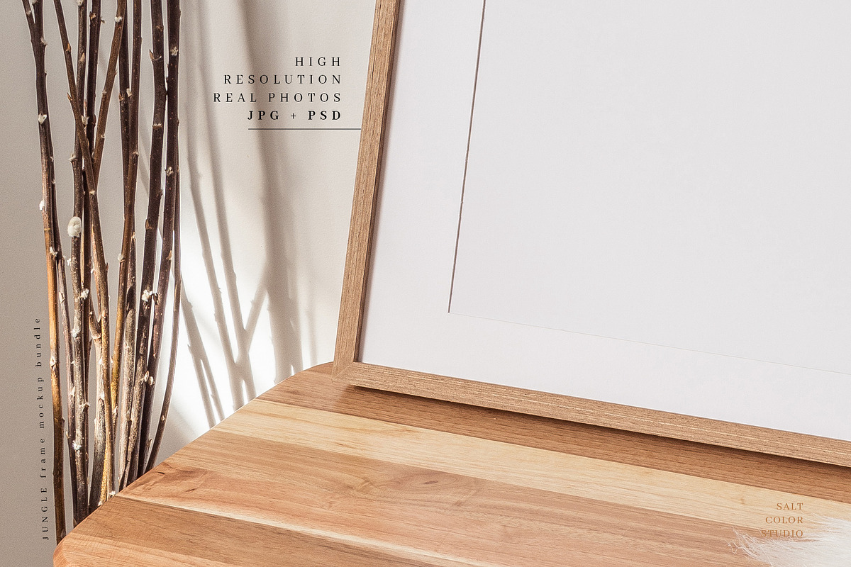 Jungle Frame Mockup Bundle, a Household Mockup by Salt Color Studio (Photo 6 of 16)