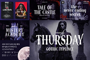 Gothic Font Bundle - 22 Fonts!, a Blackletter Font by HipFonts (Thumbnail 8 of 9)