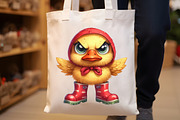 Quirky Grumpy Duck Clipart, an Illustration by Rose Art (Thumbnail 7 of 7)