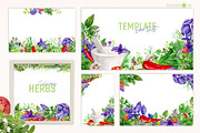 Culinary Herbs. Watercolor Set, a Food Illustration by Tata Pilip (Thumbnail 9 of 14)