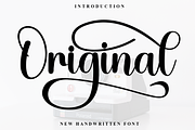 Original, a Handwritten Font by FreshTypeINK (Thumbnail 1 of 8)