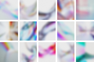 White Holo - Noise Backgrounds