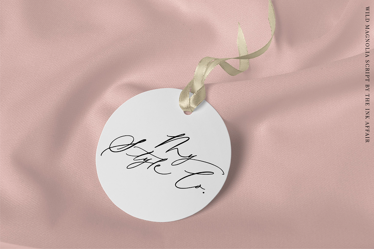 Wild Magnolia Luxury Script, a Script Font by theinkaffair (Photo 6 of 13)
