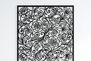 50 Elegant Floral Wall Panel, a Decorative Illustration by Amazin_art (Thumbnail 6 of 27)