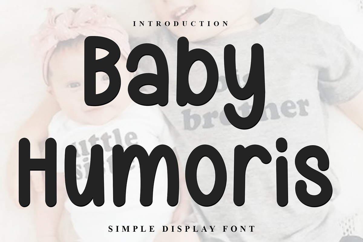 Baby Humoris, a Script Font by FreshTypeINK (Photo 1 of 7)