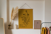 Line Art Wild Flowers Illustrations, a Decorative Illustration by La Petite Line Art (Thumbnail 8 of 12)
