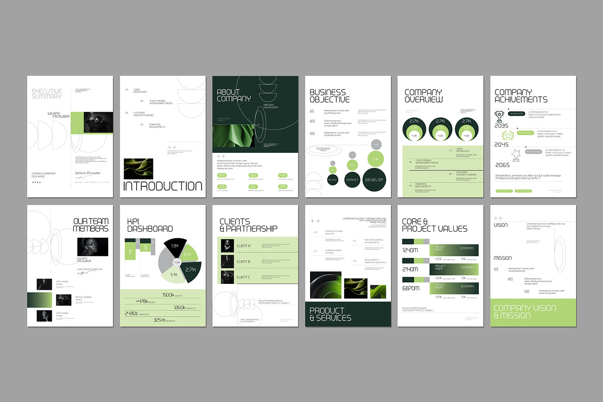 Company Profile Template, a Brochure Template by Soraclod