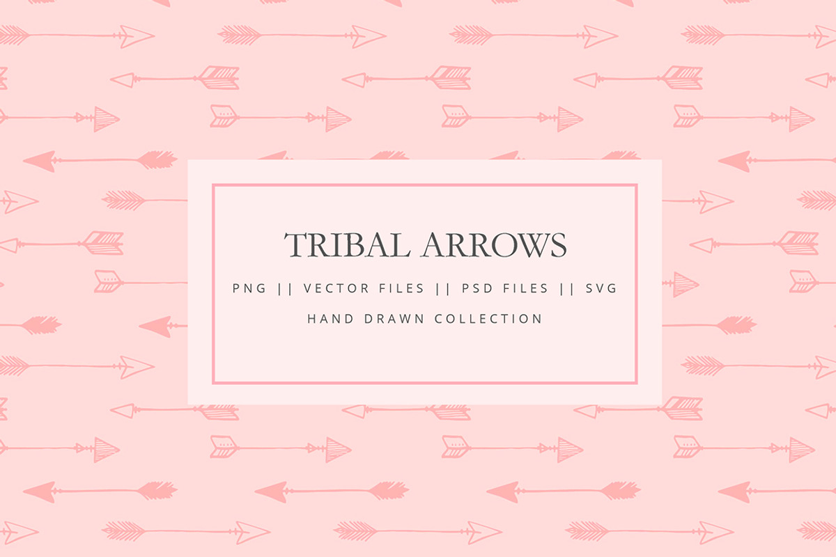 Tribal arrows hand drawn, an Illustration by AS Studio (Photo 3 of 3)