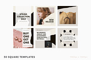 Instagram Templates for Canva, a Social Media Template by ILLONA GRAPHICS (Thumbnail 3 of 12)
