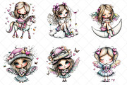 Dreamy Cupids Whimsical Valentine, an Illustration by SinaCreation (Thumbnail 3 of 7)