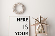 30 CHRISTMAS MOCKUPS. MEGABUNDLE, a Print Template by FilL239 (Thumbnail 24 of 31)