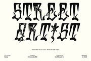 CS Corpse Stamp, a Sans Serif Font by Craft Supply Co. (Thumbnail 2 of 8)