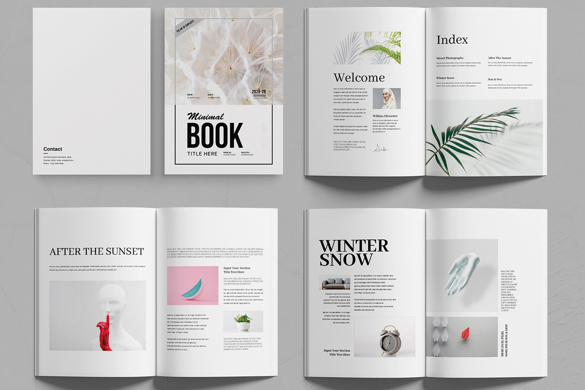 Book Title Name Here Layout, a Brochure Template by MightyDesign (Photo 2 of 6)