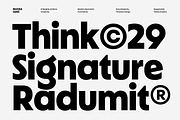 Nugea - Geometric Font Family, a Sans Serif Font by Yukita Creative (Thumbnail 9 of 10)