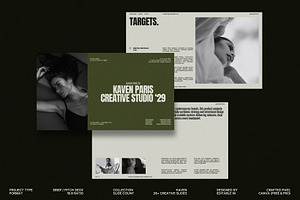 Business Pitch Deck Canva Slides, a Presentation Template by Crafted Pixel