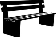 Park Bench Silhouette Vector Bundle, an Illustration by Designs_River (Thumbnail 15 of 16)