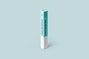 Slim High Rectangle Box Mockups, a Packaging Mockup by Illusiongraphic (Thumbnail 5 of 19)