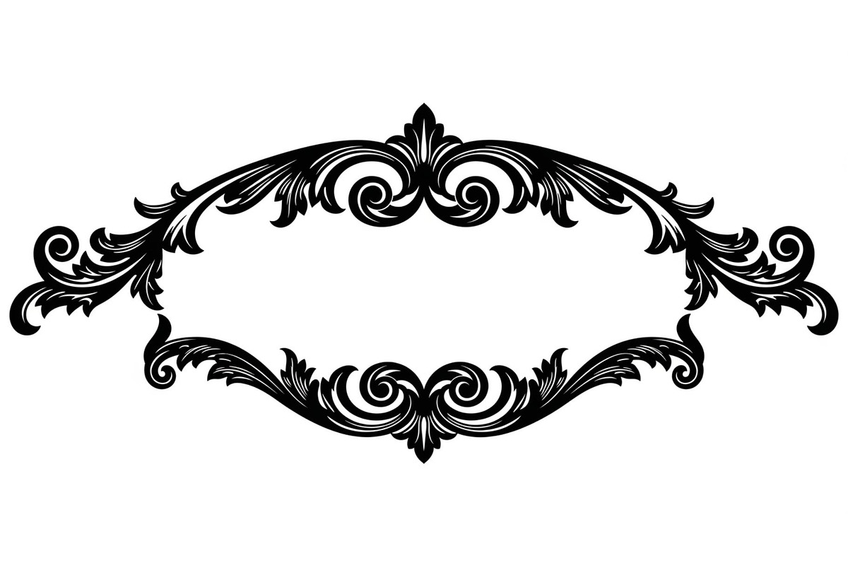 Vintage Ornament Frame Vector Bundle, an Illustration by Creativeshirt (Photo 51 of 51)