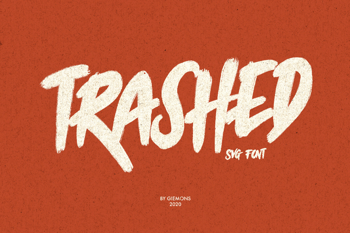 Brush Font Bundle, a Handwritten Font by giemons™ (Photo 12 of 12)