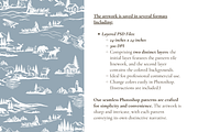 Alaska Illustrated Pattern, a Pattern Graphic by Hughes Studio (Thumbnail 6 of 9)